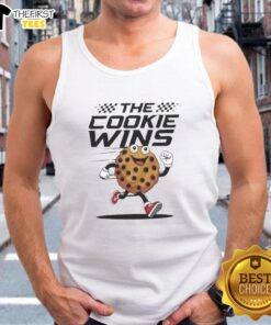 Good The Cookie Wins New Jersey Devils tank top featuring a vibrant design for fans and summer wear.