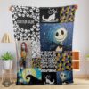 Good The Nightmare Before Christmas Jack Skellington Sally Zero Halloween Customized Blanket