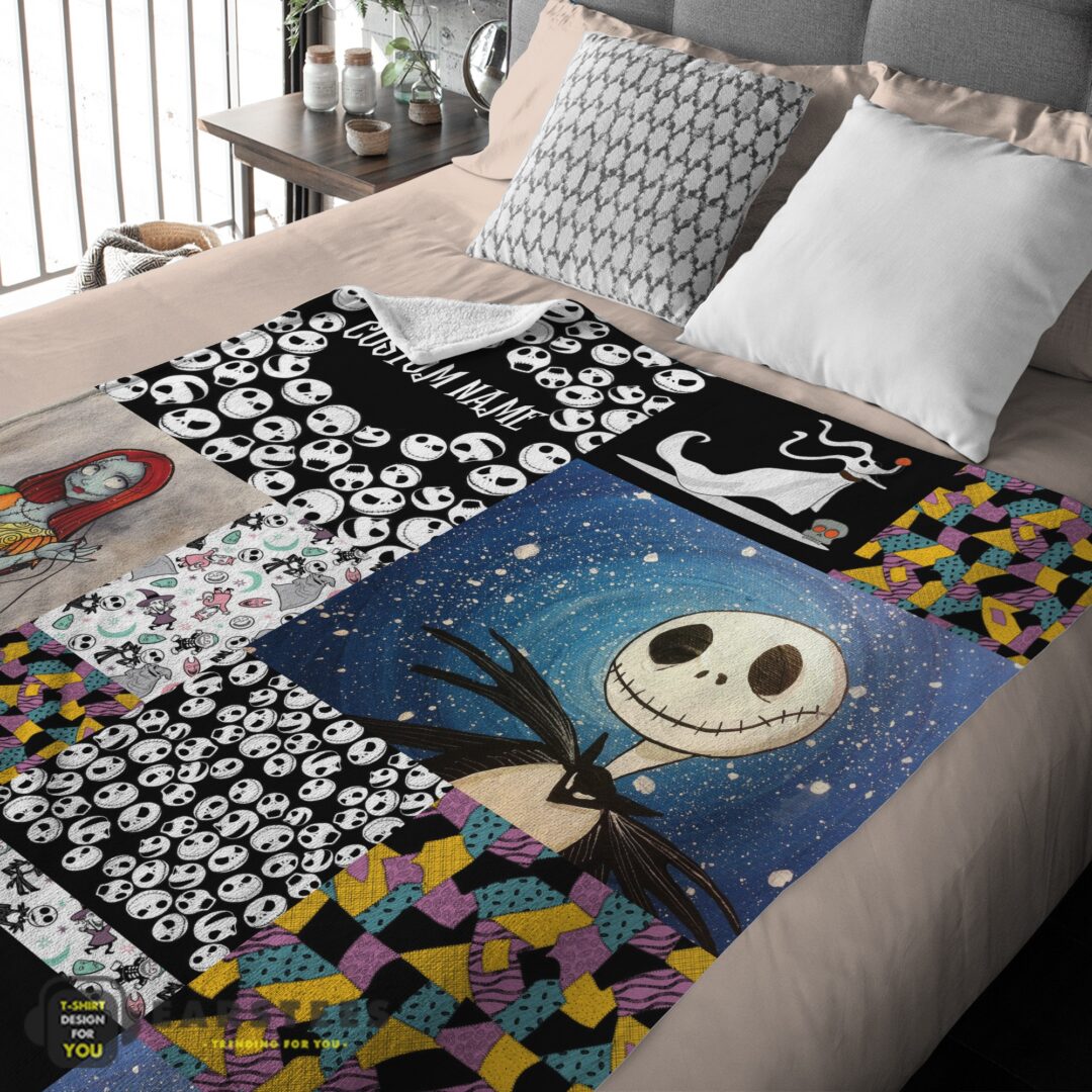 good-the-nightmare-before-christmas-jack-skellington-sally-zero-halloween-customized-blanket-mk-03 Good The Nightmare Before Christmas Jack Skellington Sally Zero Halloween Customized Blanket - Image 2