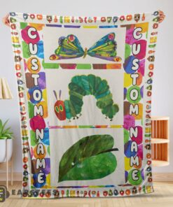 Good The Very Hungry Caterpillar Blanket Fleece Customized Blanket