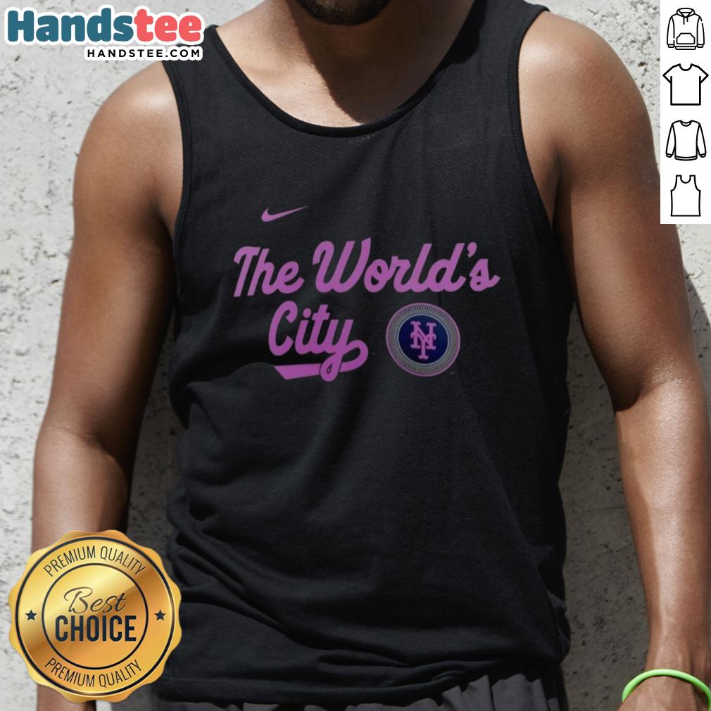 good-the-worlds-city-new-york-mets-city-connect-tank-top Alt Text: Good-The-Worlds-City New York Mets City Connect tank top featuring vibrant design and team logo for fans.