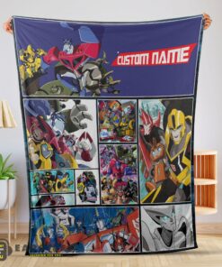 Good Transformers Animated Characters Blanket Fleece Customized Blanket