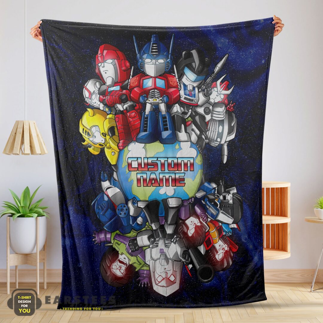 good-transformers-team-chibi-cute-fleece-blanket-e28093-customize-blanket-mk-01 Good Transformers Team Chibi Cute Fleece Blanket Customize Blanket