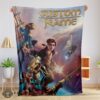 Good Treasure Planet Movie Poster Blanket Fleece Customized Blanket