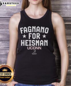Good UConn Football Joe Fagnano for Heisman tank top featuring bold graphics and team colors, perfect for fans.