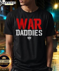 Good UConn Huskies War Daddies logo t-shirt featuring a bold design for loyal fans and team spirit.