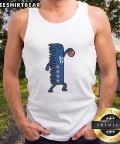 Good V.J. Edgecombe 77 Philadelphia 76ers tank top featuring vibrant team colors and iconic logo for fans.