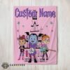 Good Vampirina With Poppy Peepleson & Bridget Drawing Blanket Fleece Customized Blanket