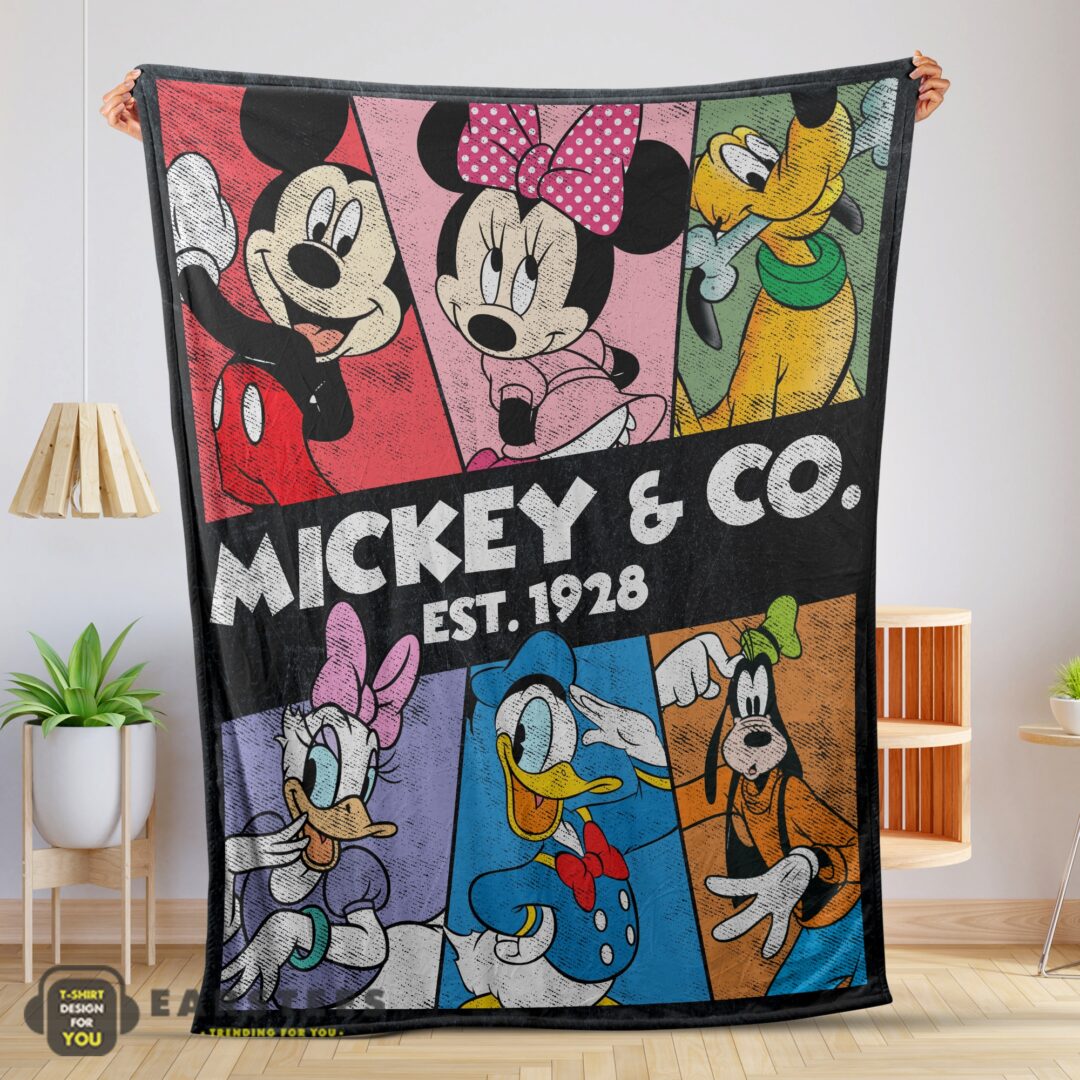 good-vintage-mickey-co-est-1928-blanket-mk-01-3 Good Vintage Mickey & Co Est 1928 Blanket