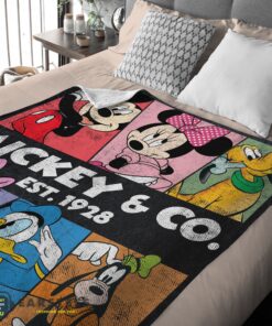 Good Vintage Mickey & Co Est 1928 Blanket - Image 3