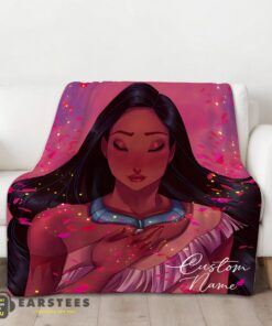 Good Whispers Of The Wind Pocahontas Colors Of The Wind Blanket Fleece Customized Blanket - Image 2