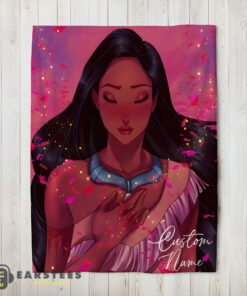 Good Whispers Of The Wind Pocahontas Colors Of The Wind Blanket Fleece Customized Blanket