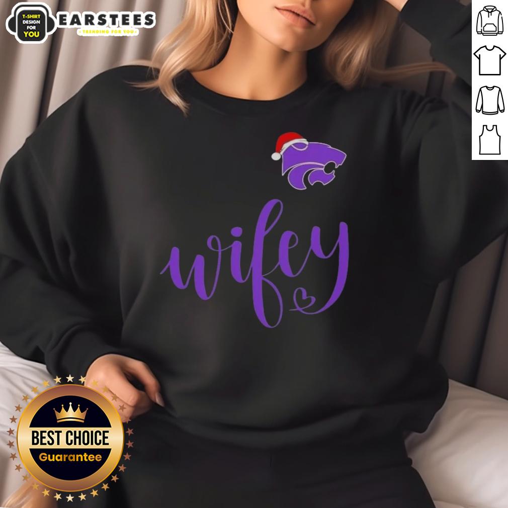 good-wifey-kansas-state-wildcats-santa-hat-merry-christmas-sweatshirt Good Wifey Kansas State Wildcats sweatshirt with Santa hat perfect for Merry Christmas celebrations and holiday spirit.