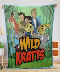 Good Wild Kratts Adventure Blanket Fleece