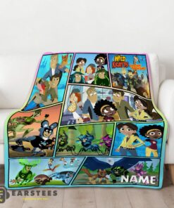 Good Wild Kratts Creature Adventures Collage Blanket Fleece Customized Blanket - Image 2