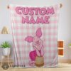 Good Winnie The Pooh Piglet Blanket Fleece Customized Blanket