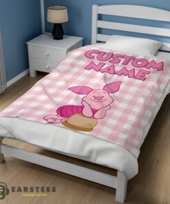 Good Winnie The Pooh Piglet Blanket Fleece Customized Blanket - Image 3