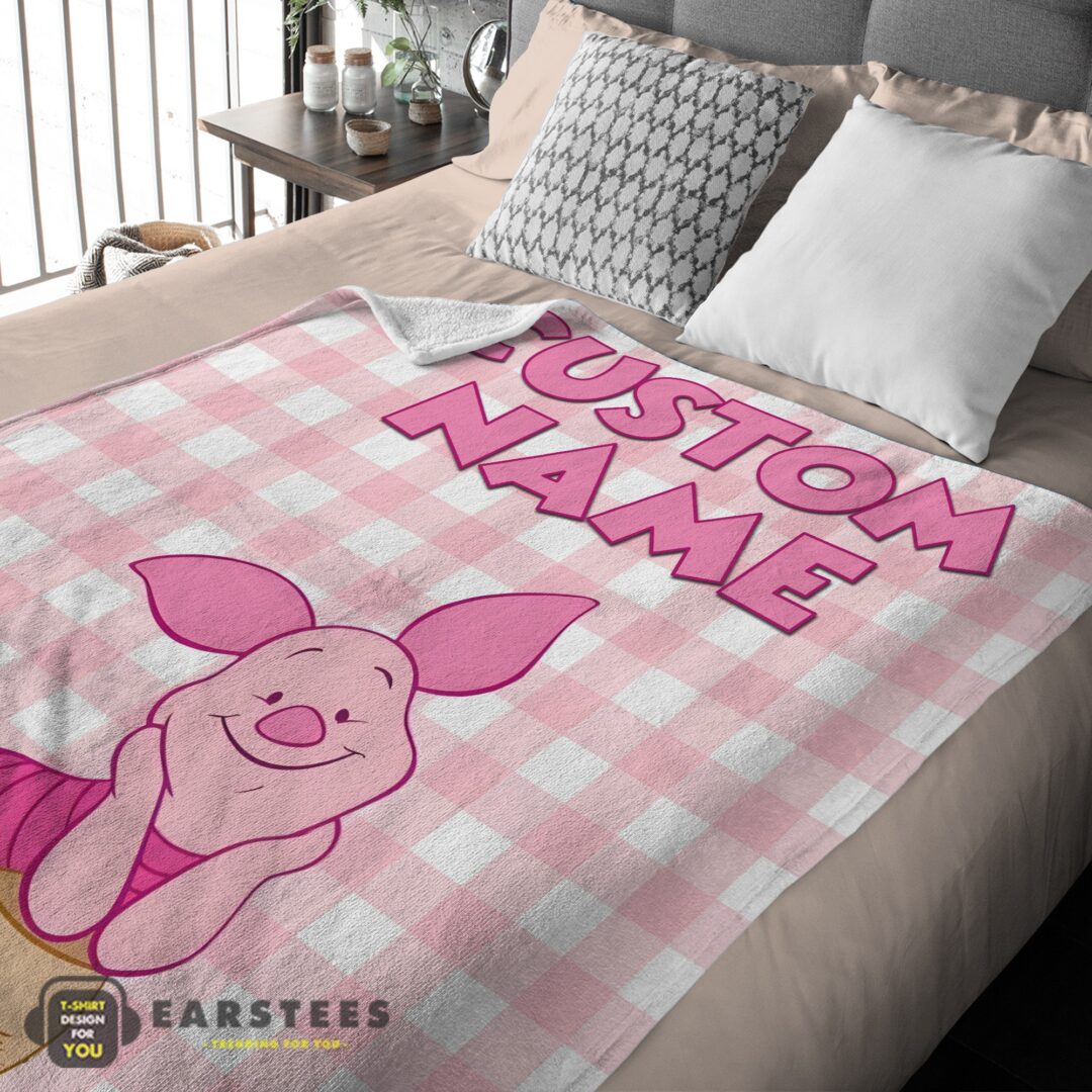 good-winnie-the-pooh-piglet-blanket-fleece-customized-blanket-mk-03-2 Good Winnie The Pooh Piglet Blanket Fleece Customized Blanket - Image 2