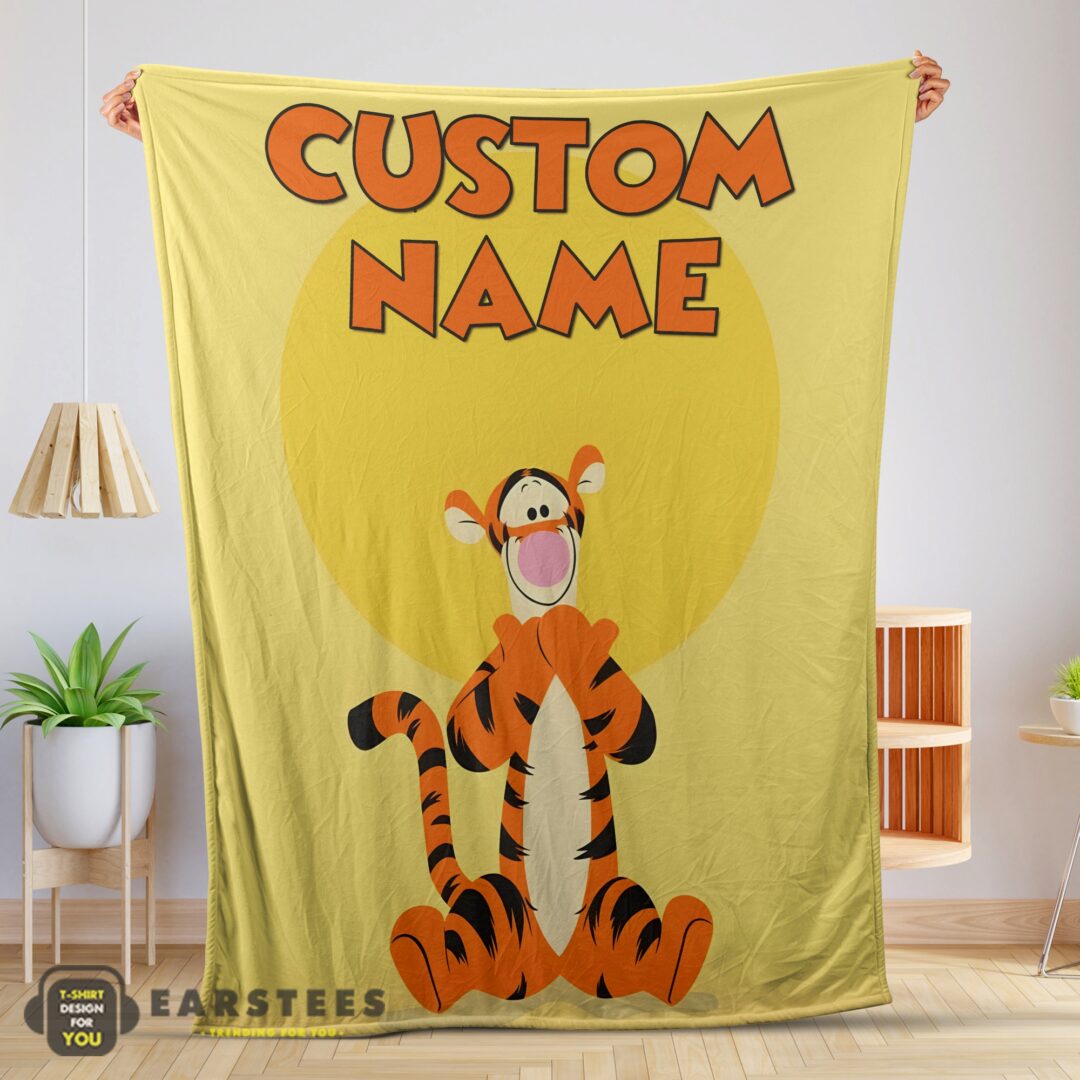 good-winnie-the-pooh-tigger-blanket-fleece-customized-blanket-mk-01-1-1 Good Winnie The Pooh Tigger Blanket Fleece Customized Blanket