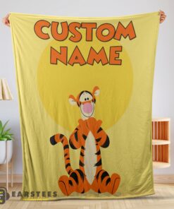 Good Winnie The Pooh Tigger Blanket Fleece Customized Blanket