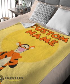 Good Winnie The Pooh Tigger Blanket Fleece Customized Blanket - Image 2