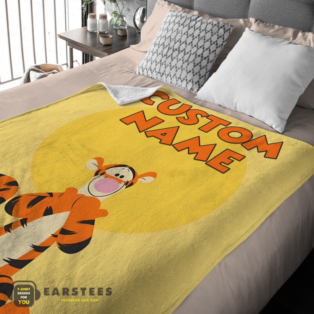 good-winnie-the-pooh-tigger-blanket-fleece-customized-blanket-mk-03-1 Good Winnie The Pooh Tigger Blanket Fleece Customized Blanket - Image 2