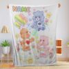 Happy Care Bears Friends Blanket Fleece Cute Customized Blanket
