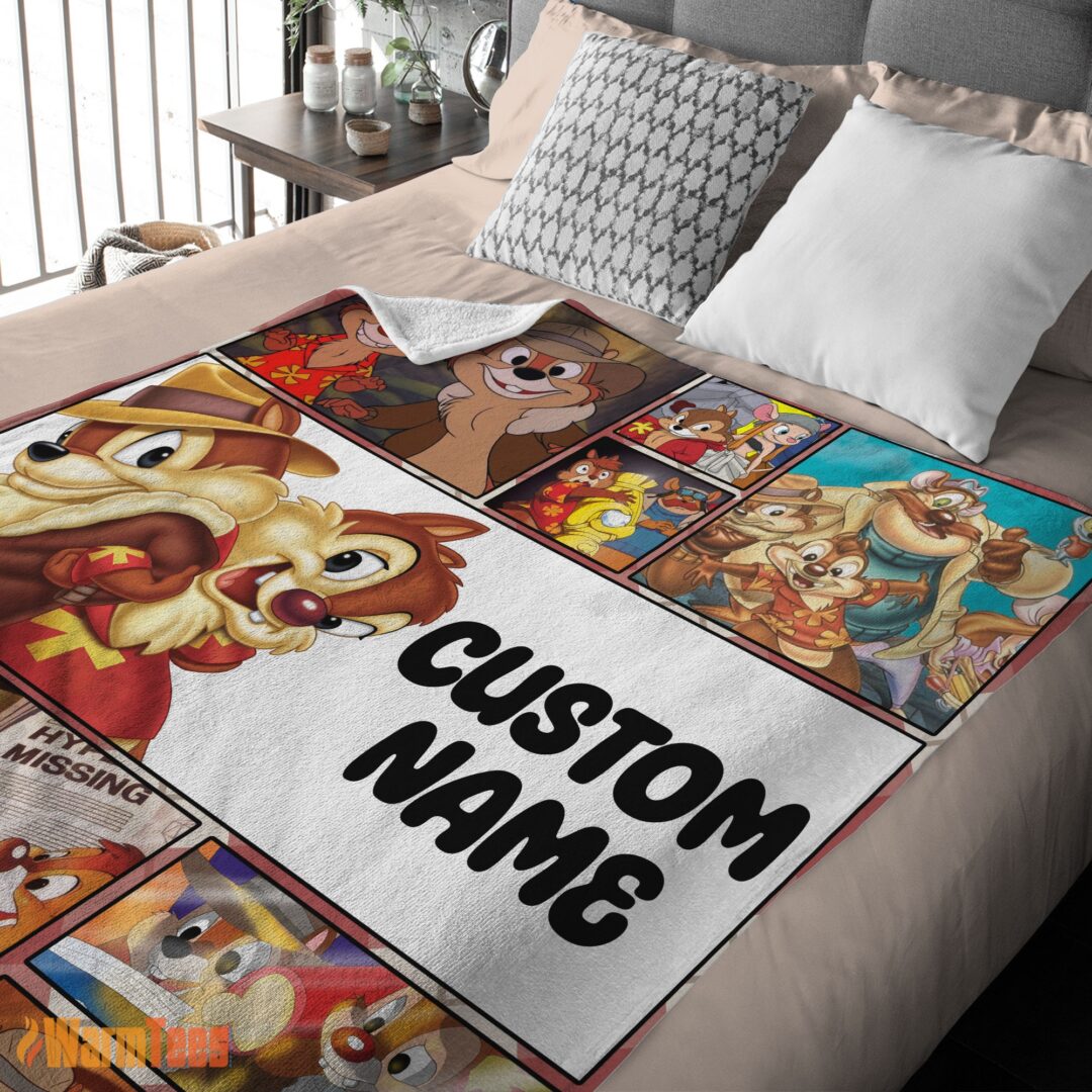 happy-cartoon-marsha-and-the-bear-family-cute-blanket-fleece-customized-blanket-eliana-mk-03 Happy Disney Cartoon Chip And Dale Family Cute Blanket Fleece Customized Blanket - Image 2