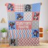 Happy Chibi Optimus Prime Transformers Pattern Blanket Fleece Customized Blanket