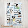 Happy Cute Disney Baby Mickey’s Dreamland Blanket Fleece Customized Blanket