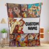 Happy Cute Hot Disney Cartoon Chip And Dale Family Cute Blanket Fleece Customized Blanket