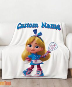 Happy Disney Alice's Wonderland Bakery Blanket Fleece Customized Blanket - Image 2