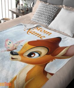 Happy Disney Bambi And Thumper Blanket Fleece Customized Blanket - Image 2