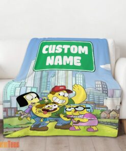 Happy Disney Big City Greens Family Cartoon Blanket Fleece Customized Blanket - Image 2