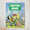 Happy Disney Big City Greens Family Cartoon Blanket Fleece Customized Blanket