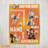 Happy Disney Bolt And Penny Blanket Fleece Customized Blanket