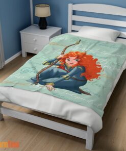 Happy Disney Brave Merida Princess Blanket Fleece - Image 3