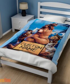 Happy Disney Brother Bear Poster Blanket Fleece Customized Blanket - Image 3