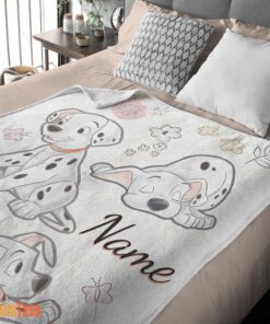 Happy Disney Cartoon 101 Dalmatians Cute Blanket Fleece Customized Blanket - Image 2