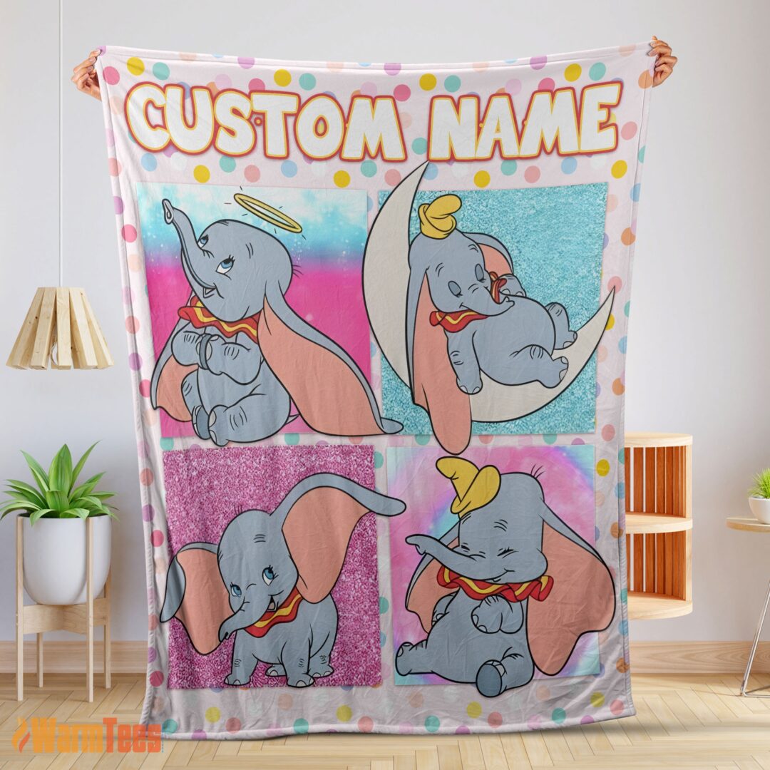 happy-disney-cartoon-baby-girl-elephant-dumbo-velveteen-cute-blanket-fleece-customized-blanket-mk-01 Happy Disney Cartoon Baby Girl Elephant Dumbo Velveteen Cute Blanket Fleece Customized Blanket