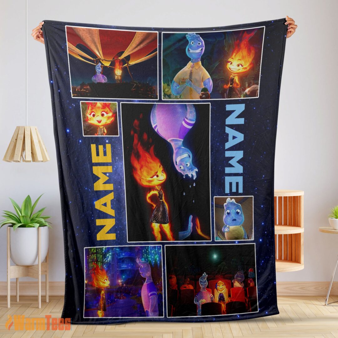 happy-disney-cartoon-elemental-blanket-fleece-customized-blanket-mk-01-1 Happy Disney Cartoon Elemental Blanket Fleece Customized Blanket