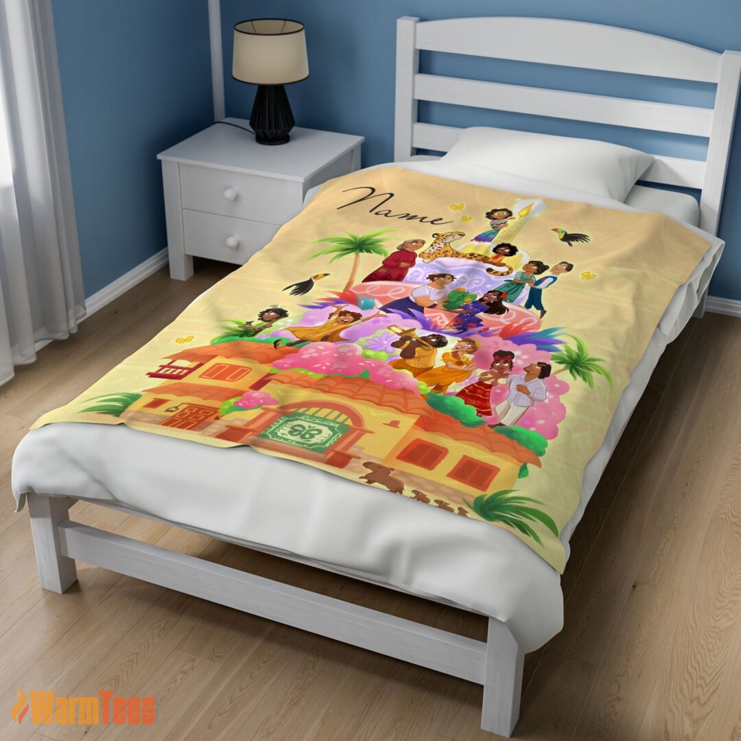 happy-disney-cartoon-encanto-movie-blanket-e28093-customize-blanket-mk-02 Happy Disney Cartoon Encanto Movie Blanket – Customize Blanket - Image 3