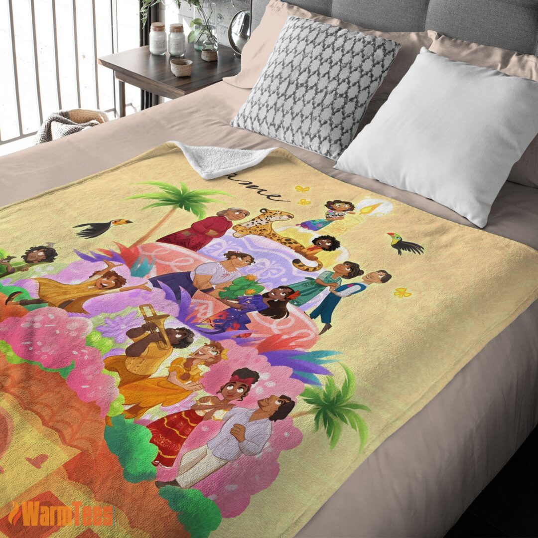 happy-disney-cartoon-encanto-movie-blanket-e28093-customize-blanket-mk-03 Happy Disney Cartoon Encanto Movie Blanket – Customize Blanket - Image 2