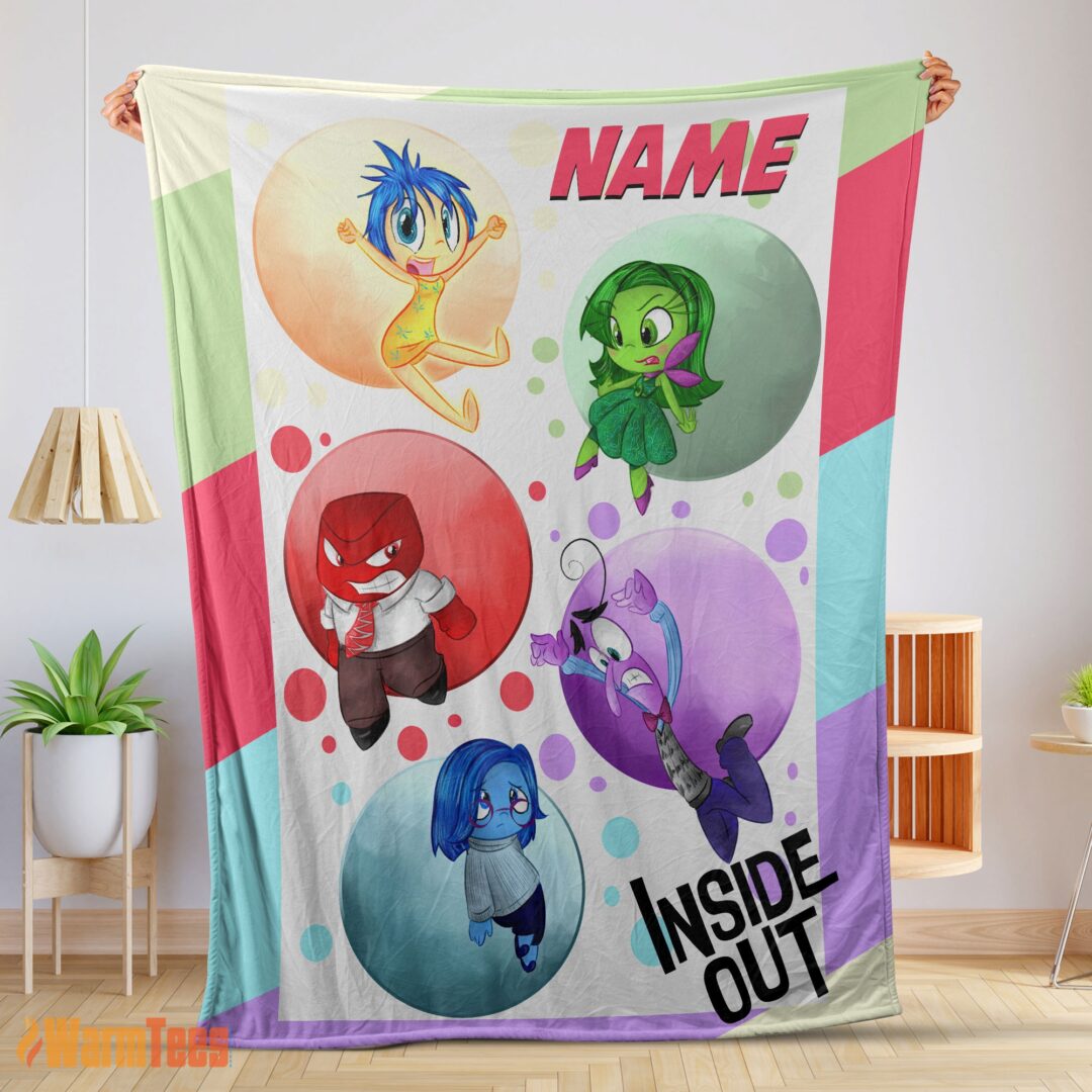 happy-disney-cartoon-inside-out-blanket-fleece-customized-blanket-mk-01 Happy Disney Cartoon Inside Out Blanket Fleece Customized Blanket