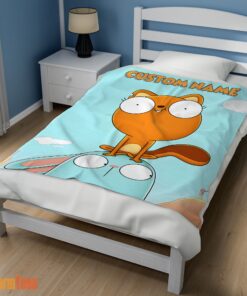 Happy Disney Cartoon Kiff Blanket Fleece Customized Blanket - Image 3