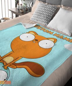 Happy Disney Cartoon Kiff Blanket Fleece Customized Blanket - Image 2