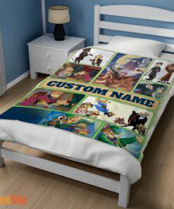 Happy Disney Cartoon Personalized Great Mouse Detective Blanket Fleece Customized Blanket - Image 3