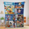 Happy Disney Cartoon Pinocchio With Friends Blanket Fleece Customized Blanket