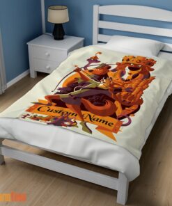 Happy Disney Cartoon Robin Hood Blanket Fleece Customized Blanket - Image 3