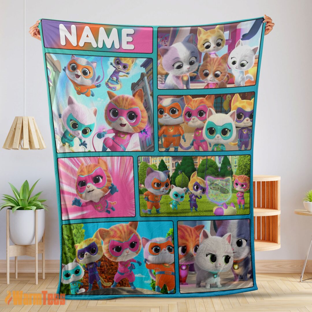 happy-disney-cartoon-superkitties-with-friends-blanket-fleece-customized-blanket-mk-01-1 Happy Disney Cartoon SuperKitties With Friends Blanket Fleece Customized Blanket